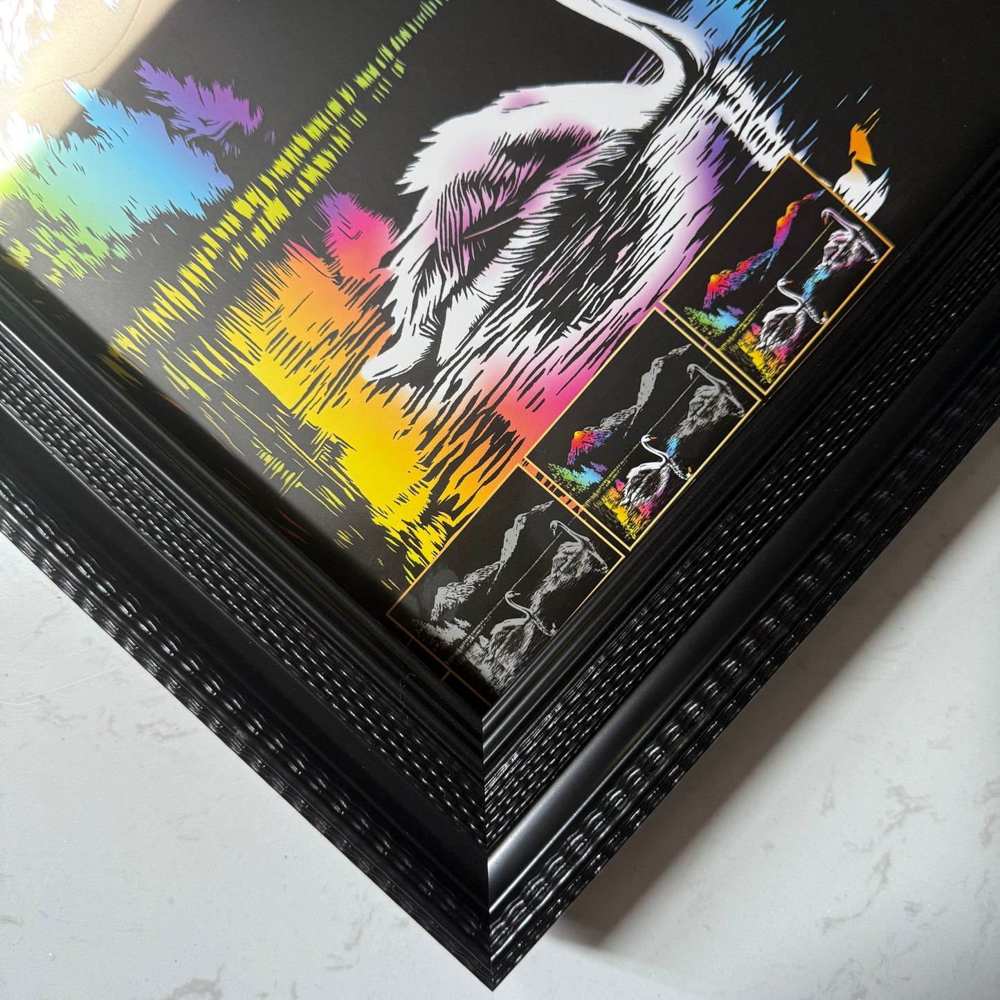 Midnight Heritage Custom Sized Frame