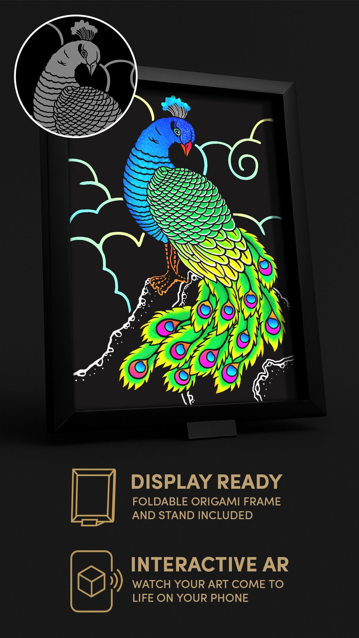 Celestial Peacock - 天の孔雀