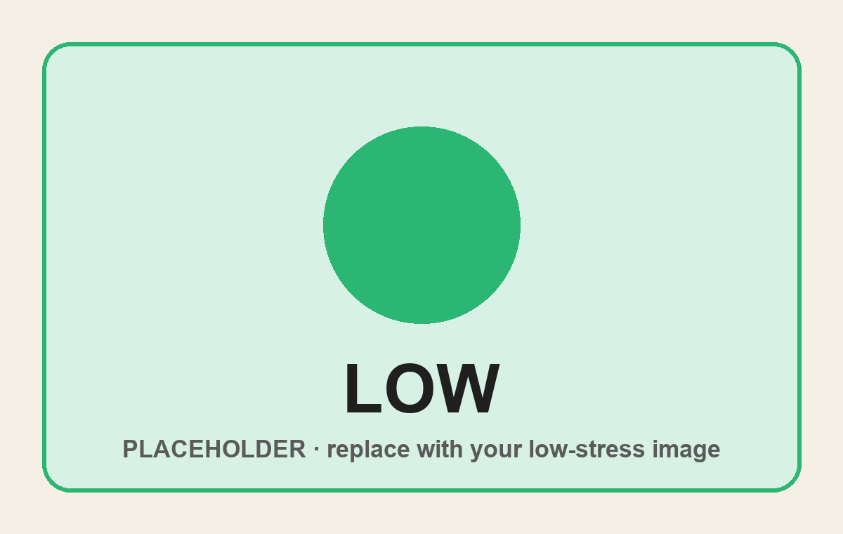 Low stress